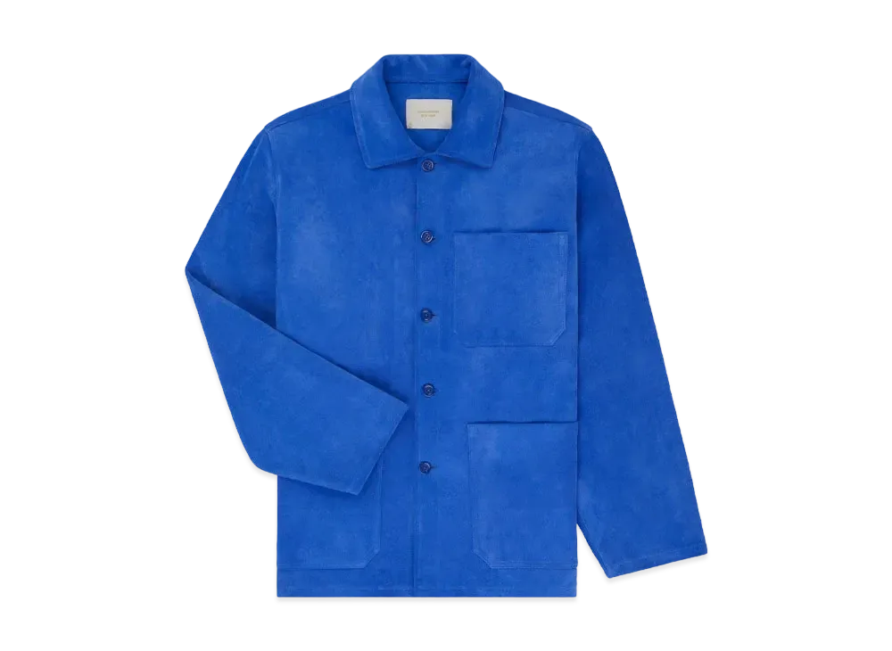 Aime Leon Dore Suede Chore Jacket "Blue"
