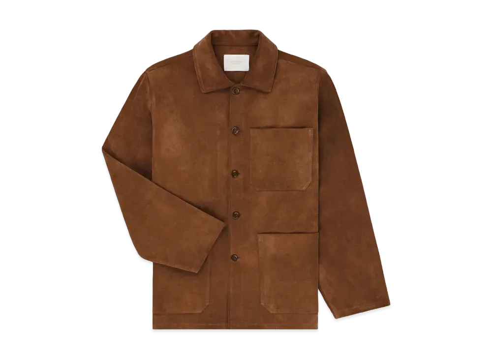 Aime Leon Dore Suede Chore Jacket "Brown"