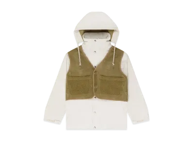 Aime Leon Dore Convertible Field Jacket "Ivory"