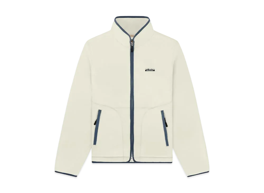 Aime Leon Dore Lightweight Full-Zip Fleece Jacket "Ivory"