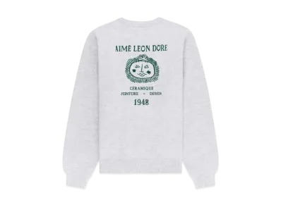 Aime Leon Dore Artiste Crewneck Sweatshirt "Grey"