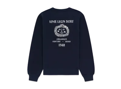 Aime Leon Dore Artiste Crewneck Sweatshirt "Navy"