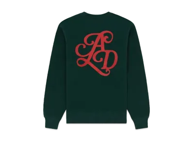 Aime Leon Dore Monogram Crewneck Sweatshirt "Green"