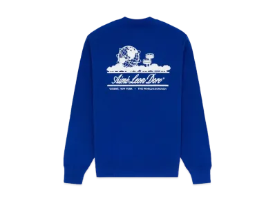 Aime Leon Dore Unisphere Crewneck Sweatshirt "Blue"