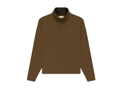 Aime Leon Dore Crest Quarter Zip Pullover "Olive"