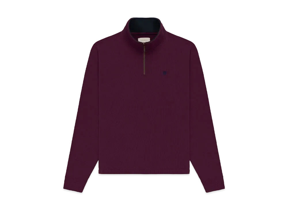 Aime Leon Dore Crest Quarter Zip Pullover "Purple"