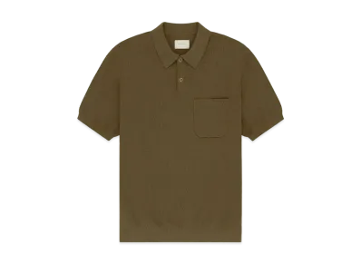 Aime Leon Dore Short-Sleeve Knit Polo "Olive"