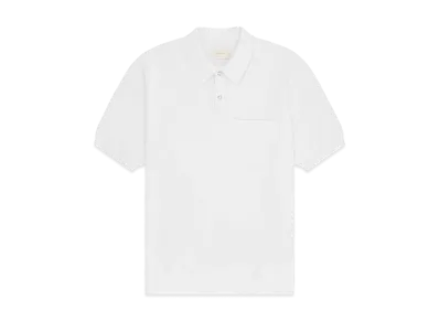 Aime Leon Dore Short-Sleeve Knit Polo "White"