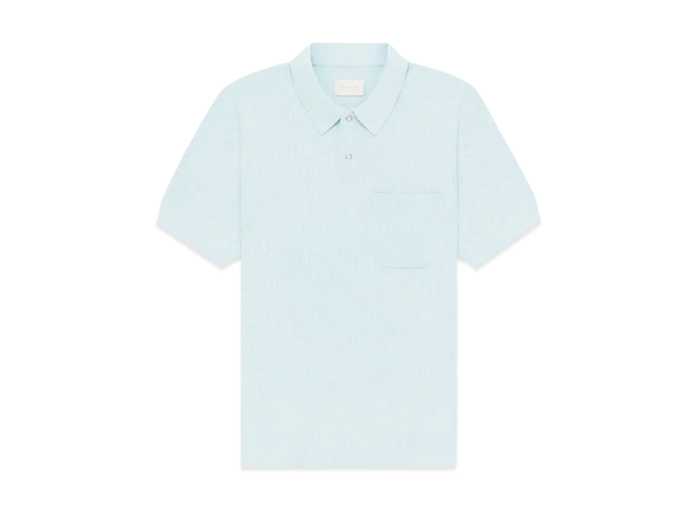 Aime Leon Dore Short-Sleeve Knit Polo "Blue"