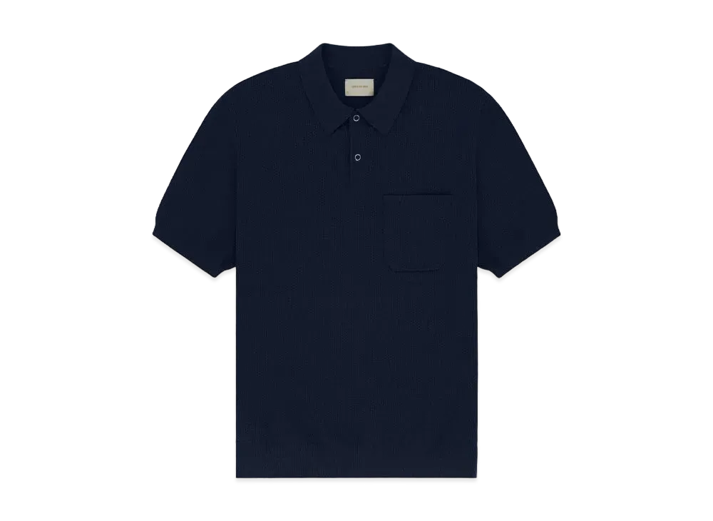 Aime Leon Dore Short-Sleeve Knit Polo "Navy"