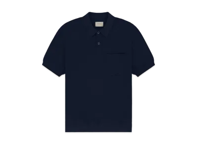 Aime Leon Dore Short-Sleeve Knit Polo "Navy"