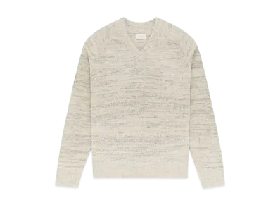 Aime Leon Dore Marled V-Neck Sweater "Beige"
