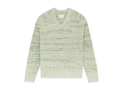 Aime Leon Dore Marled V-Neck Sweater "Green"