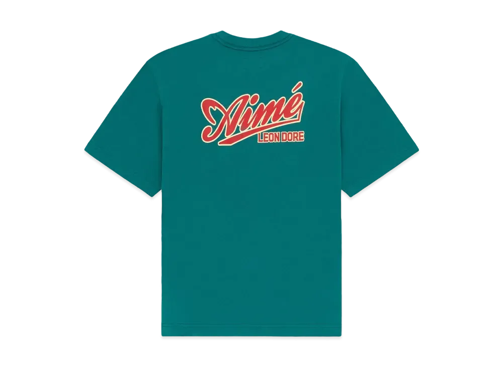 Aime Leon Dore Cycling Logo Tee "Light Green"
