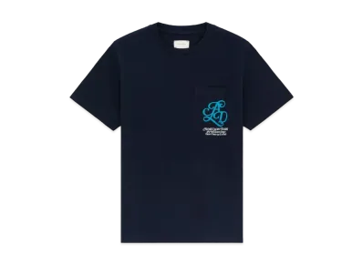 Aime Leon Dore Monogram Pocket Tee "Navy"
