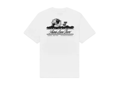Aime Leon Dore Unisphere Short-Sleeve Tee "White"