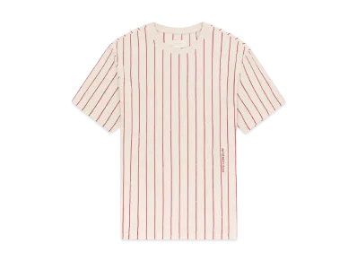 Aime Leon Dore Pinstripe Tee "Off White"
