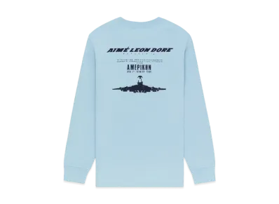 Aime Leon Dore Transatlantic Long-Sleeve Tee "Light Blue"