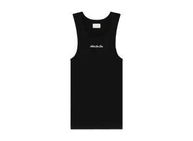 Aime Leon Dore Embroidered Logo Tank Top "Black"
