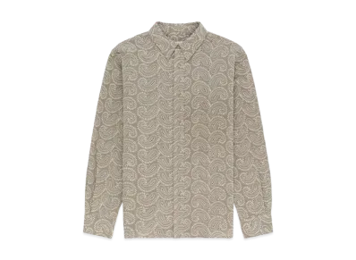 Aime Leon Dore Paisley Embroidered Shirt "Beige"