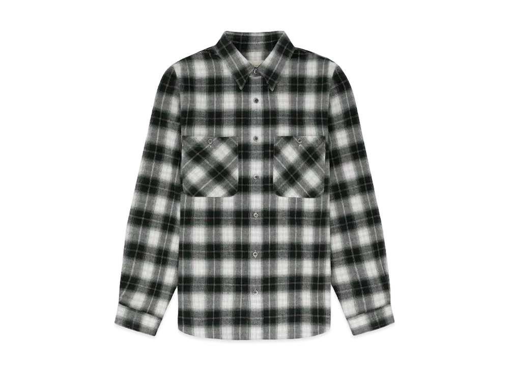 Aime Leon Dore Plaid Cotton Shirt "Green"
