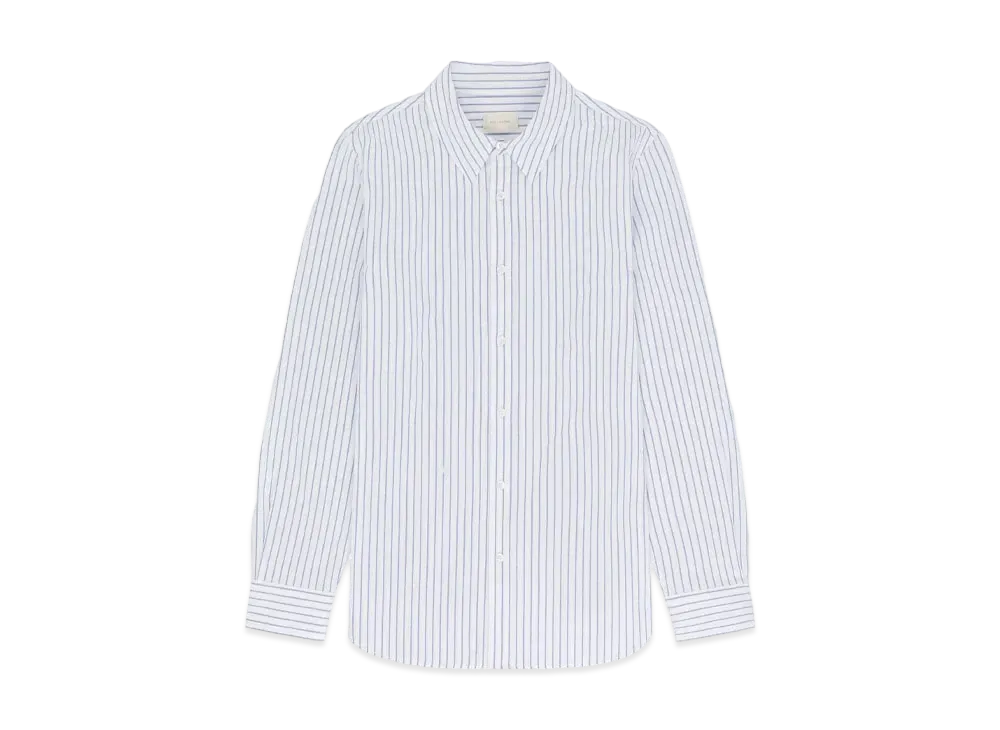Aime Leon Dore Striped Poplin Shirt "Blue"