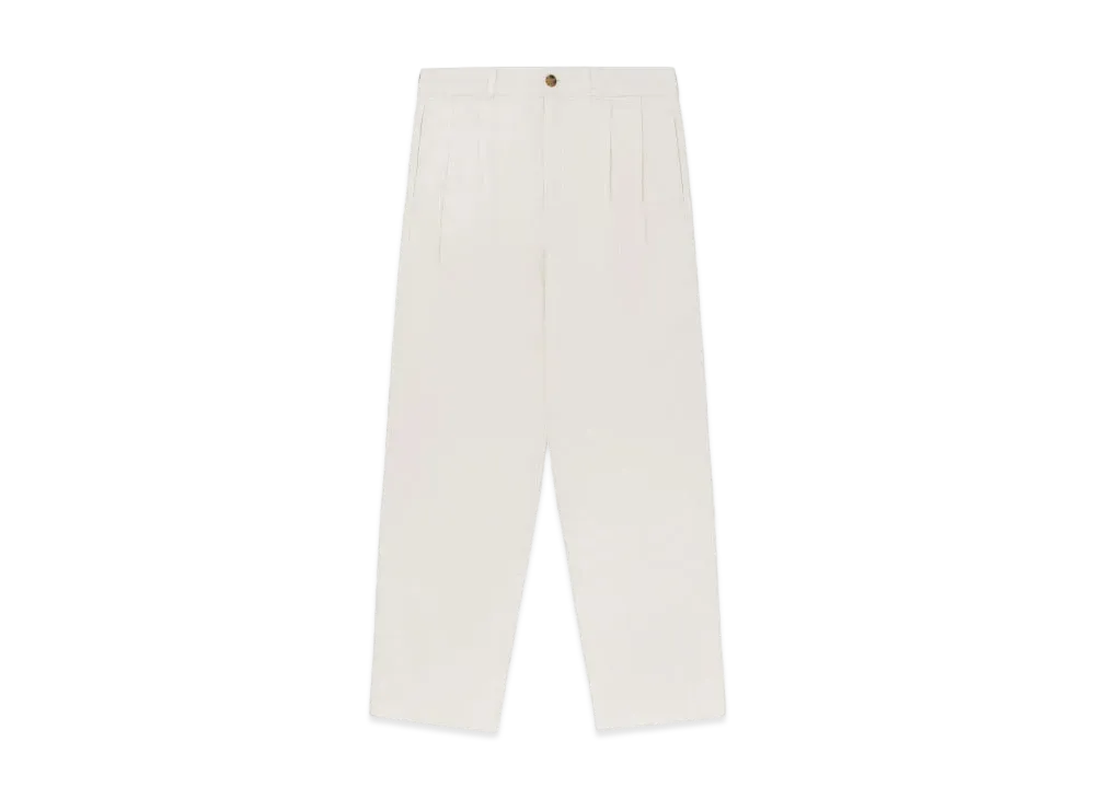 Aime Leon Dore Double Pleated Pant "Off White"