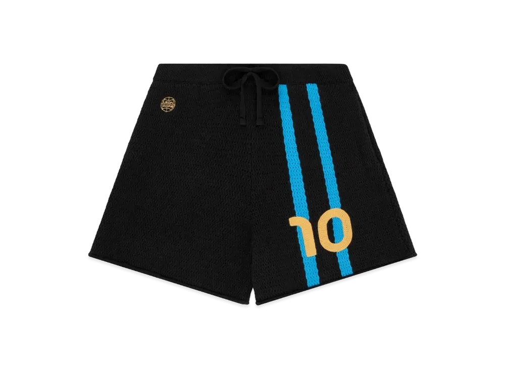 Aime Leon Dore Knit Soccer Short "Black"