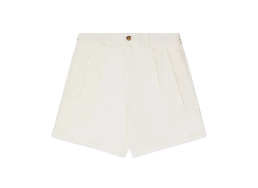 Aime Leon Dore Double Pleated Short "Off White"