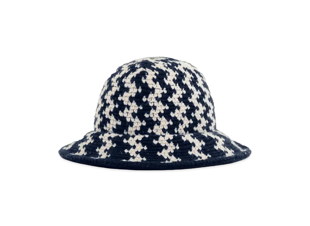 Aime Leon Dore Crochet Bucket Hat "Black"