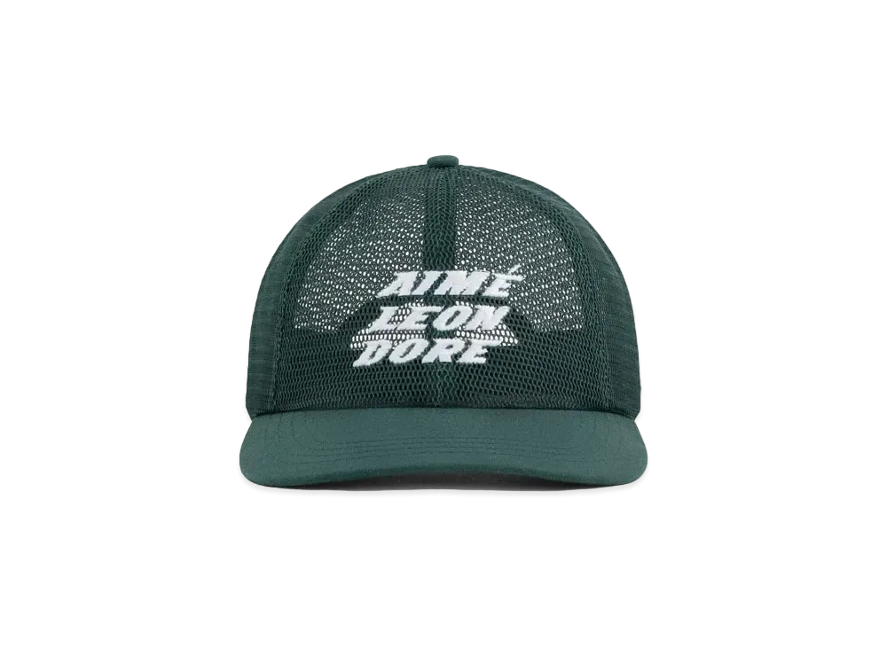 Aime Leon Dore Mesh Stacked Logo Hat "Green"