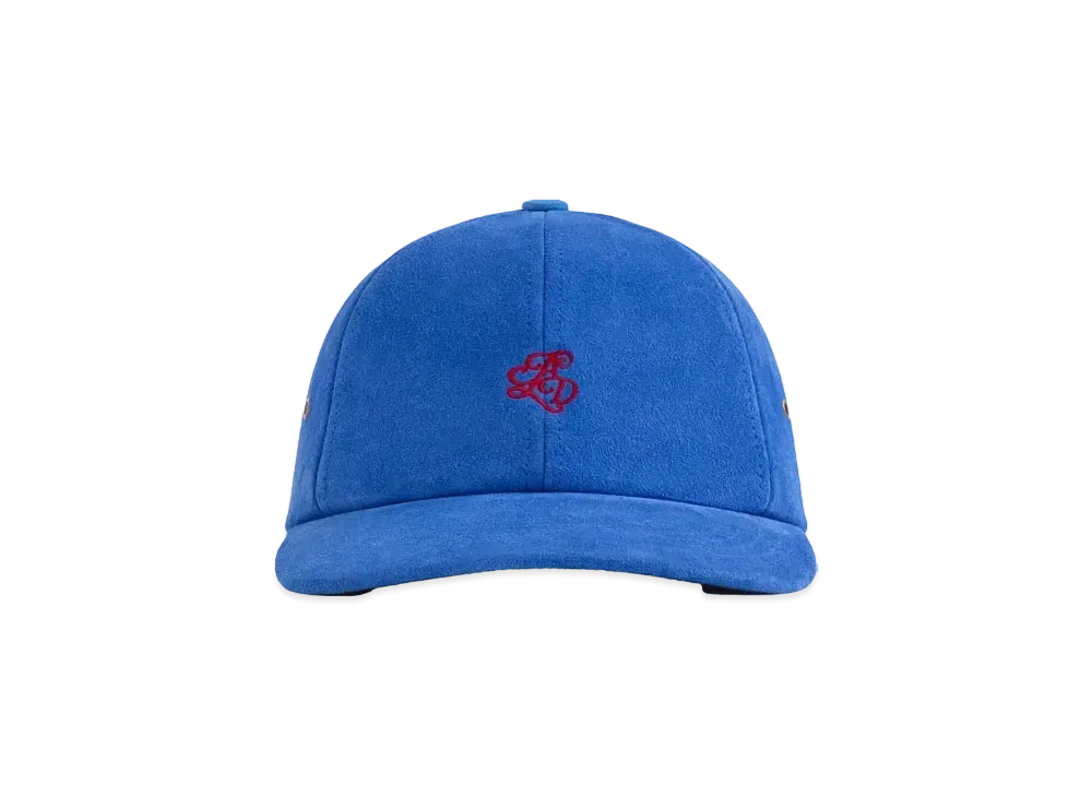 Aime Leon Dore Suede Monogram Logo Hat "Blue"