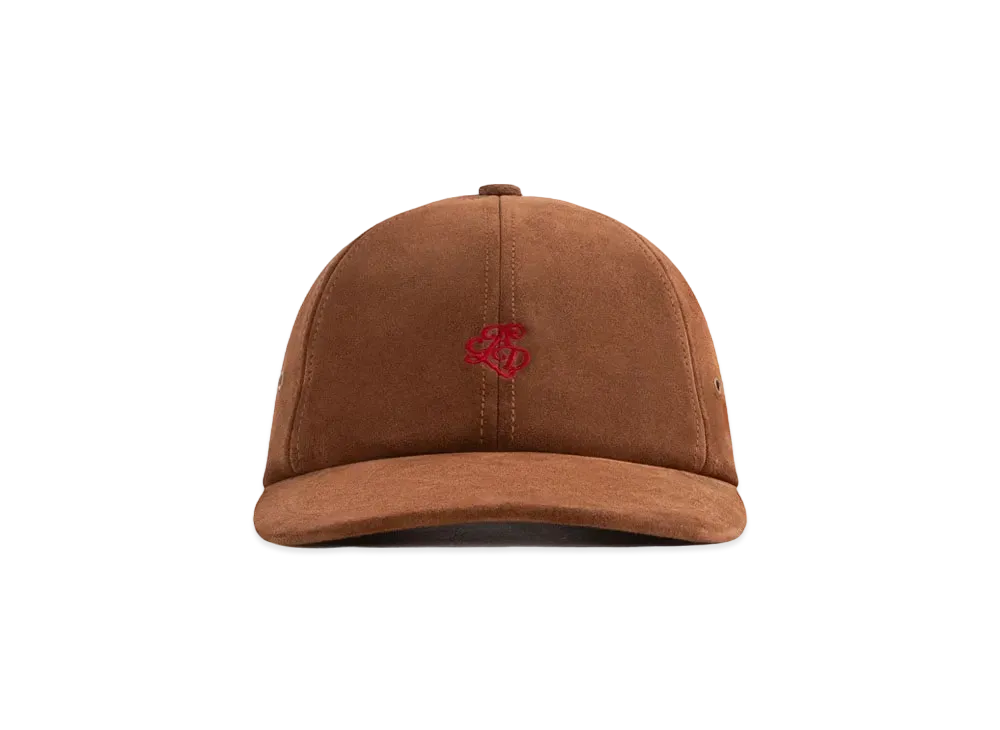 Aime Leon Dore Suede Monogram Logo Hat "Brown"