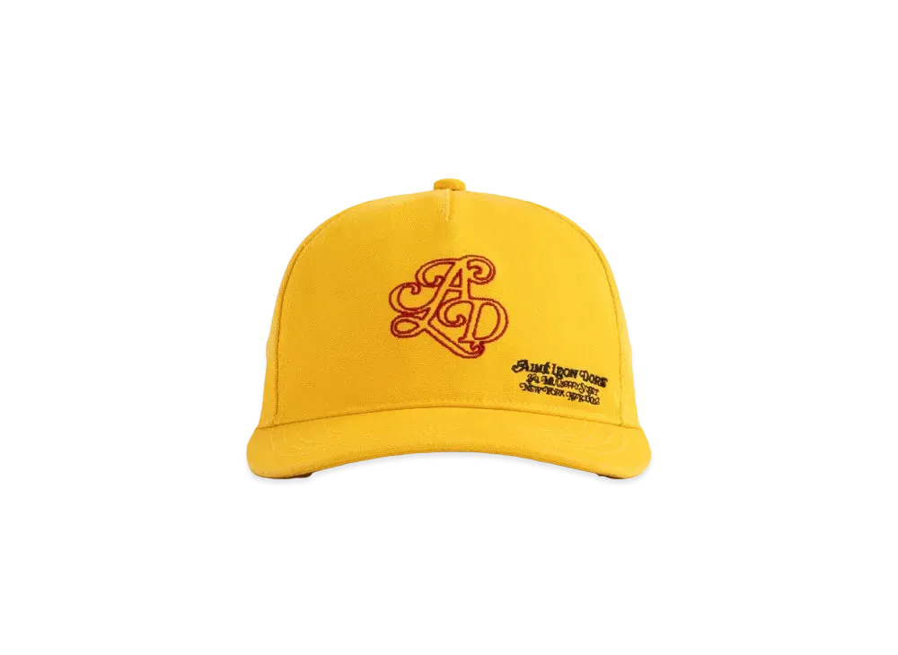 Aime Leon Dore Monogram Logo Hat "Yellow"