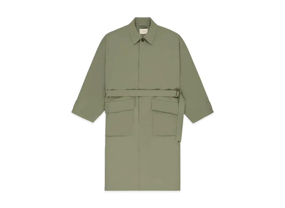 Aime Leon Dore Belted Top Coat "Green"