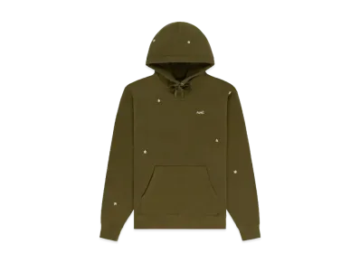 Aime Leon Dore Floral Embroidered Hoodie "Green"