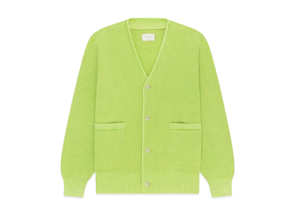 Aime Leon Dore Washed Cardigan "Green"