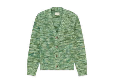 Aime Leon Dore Marled Cardigan "Green"