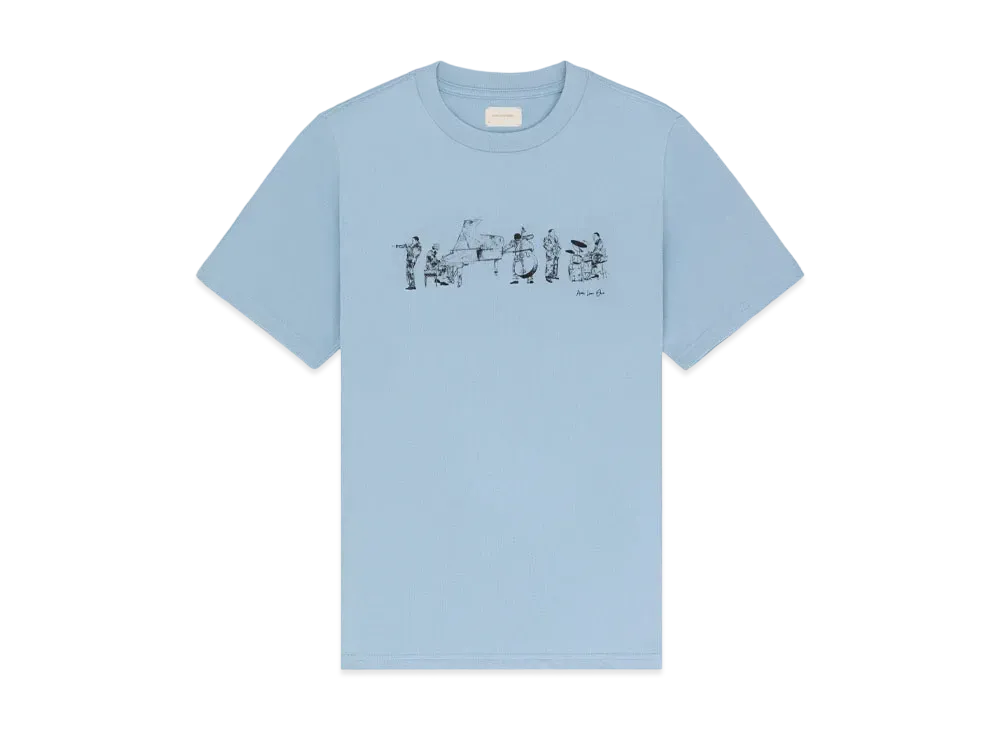 Aime Leon Dore Musician Graphic Tee "Blue"