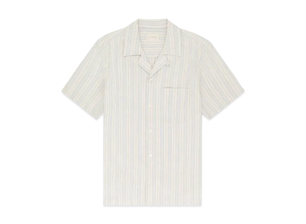 Aime Leon Dore Striped Leisure Shirt "Blue & Cream"
