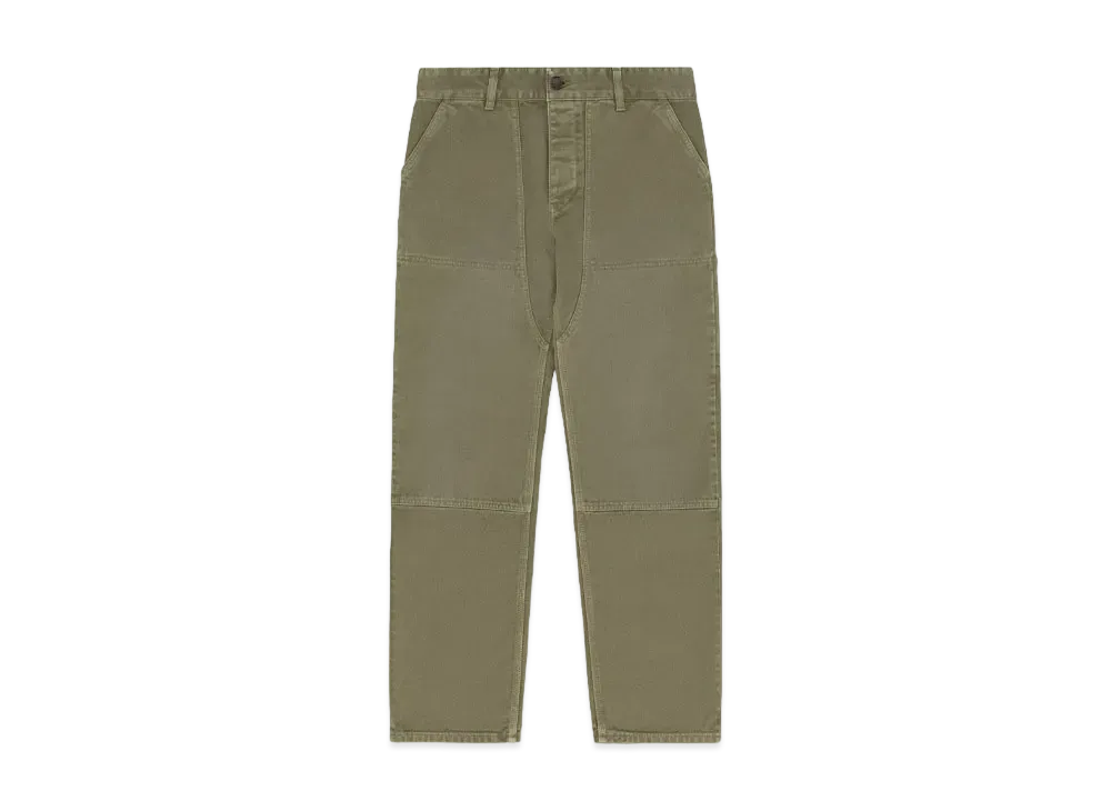 Aime Leon Dore Garment Dyed Double Knee Carpenter Pant "Green"