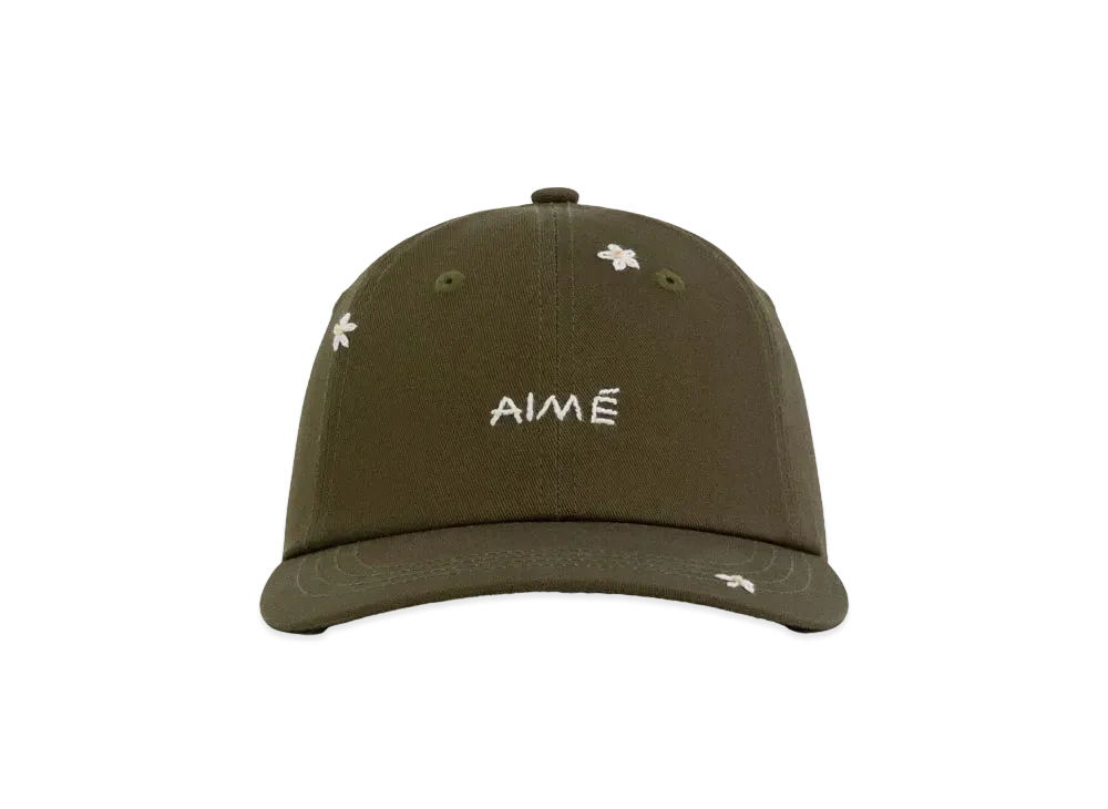Aime Leon Dore Floral Embroidered Hat "Green"