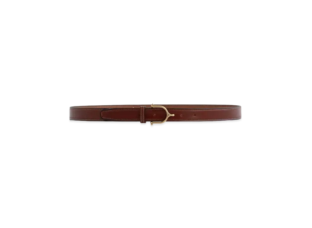 Aime Leon Dore Spur Leather Belt "Brown"