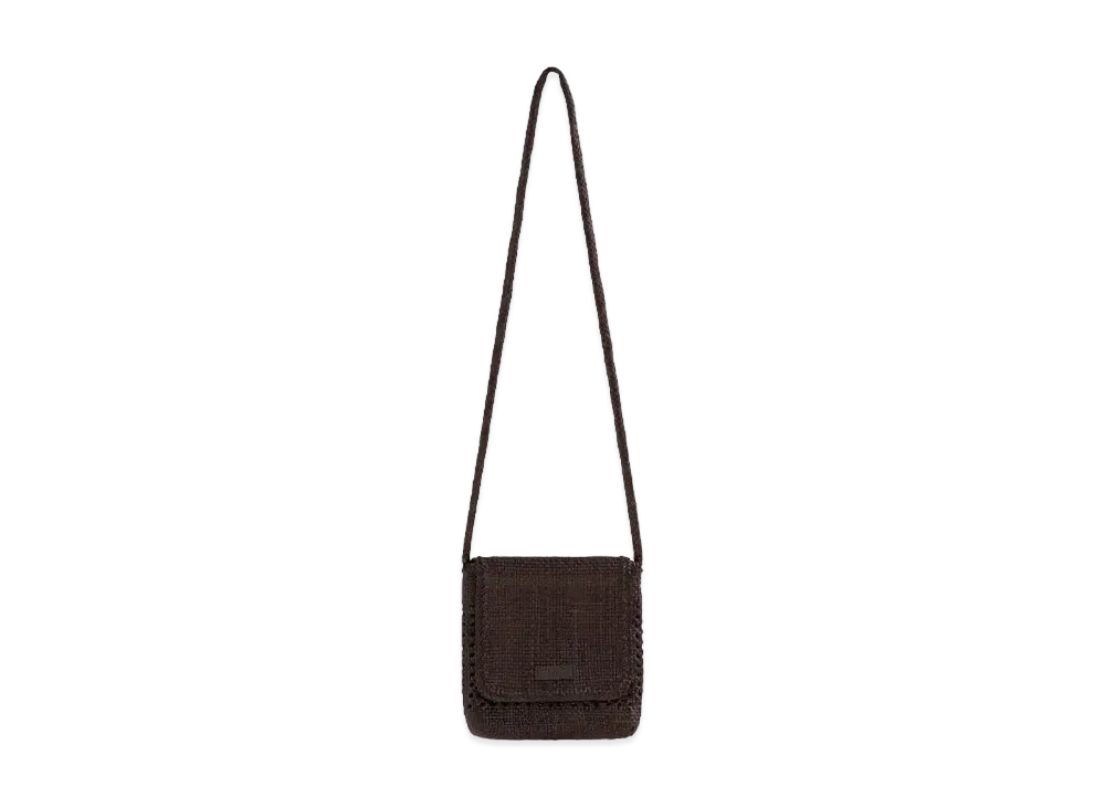 Aime Leon Dore Woven Leather Shoulder Bag "Brown"