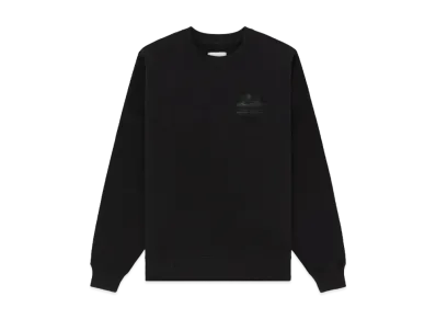 Aime Leon Dore Embossed Unisphere Crewneck Sweatshirt "Black"
