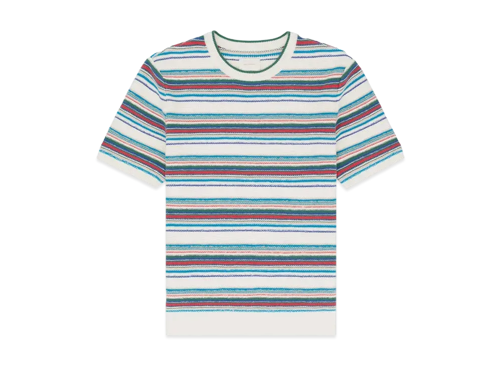 Aime Leon Dore Jacquard Striped Sweater Tee "Multi"