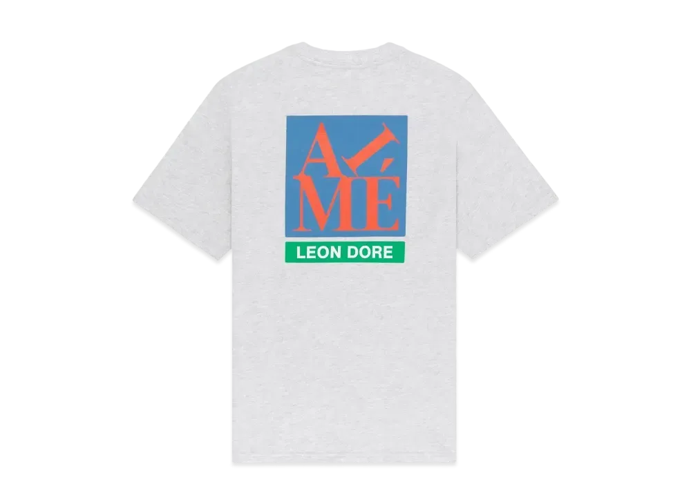 Aime Leon Dore Block Logo Tee "Grey"