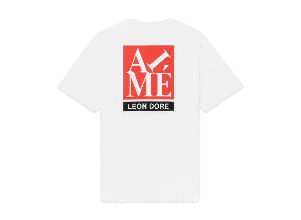 Aime Leon Dore Block Logo Tee "White"