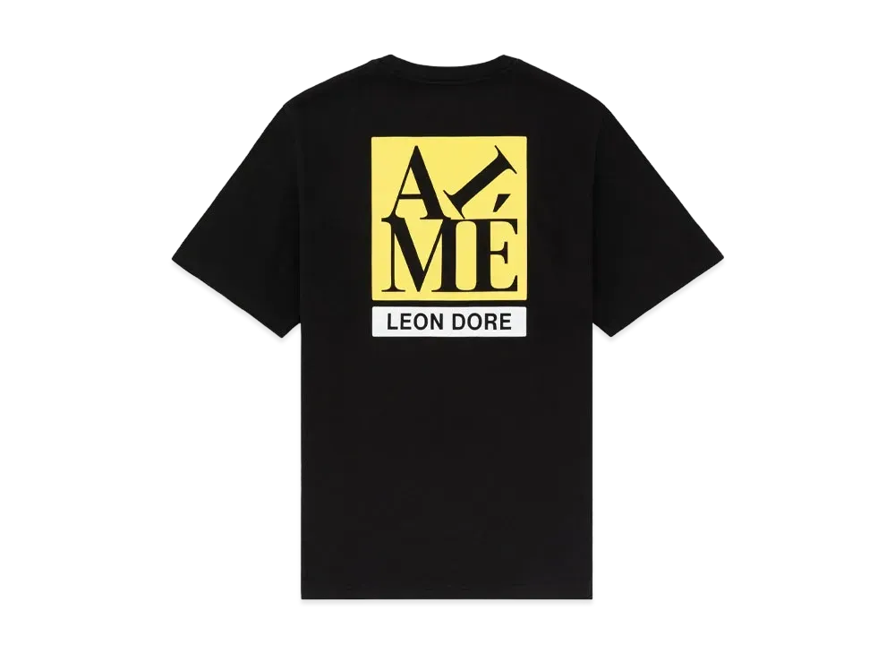 Aime Leon Dore Block Logo Tee "Black"