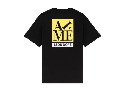 Aime Leon Dore Block Logo Tee "Black"